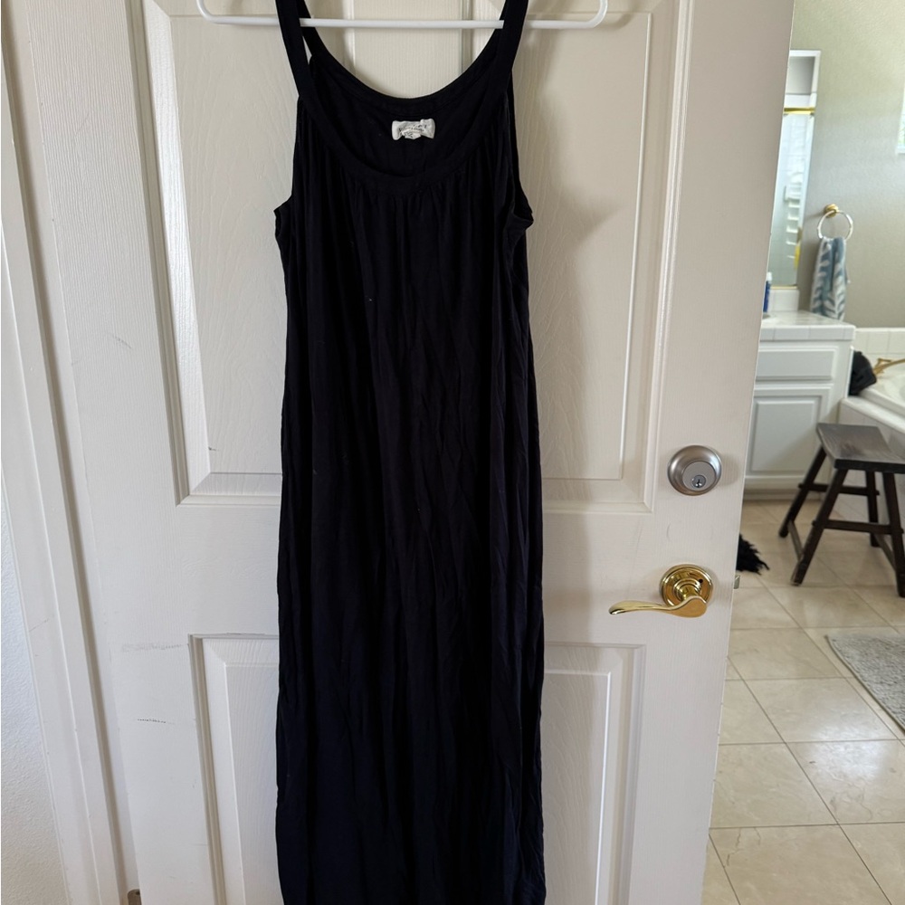 Velvet by Graham & Spencer Black Sleeveless Scoop Neck Sundress